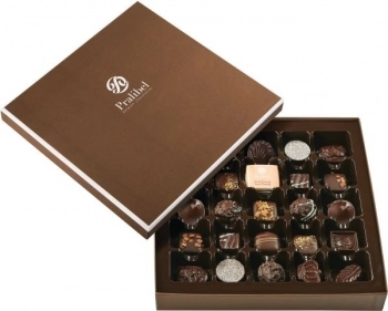 Praline Belgiene Asortate Ciocolata Neagra Pralibel  330g